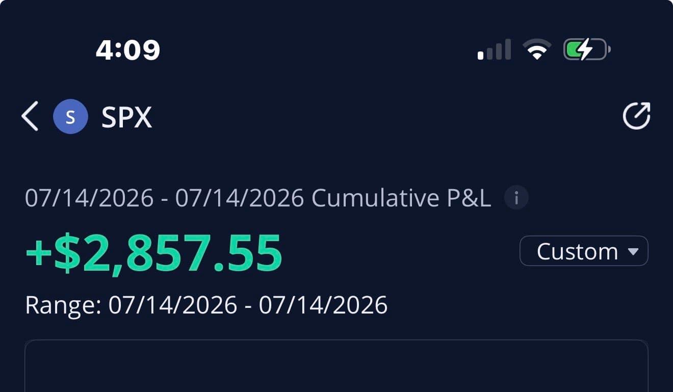 jeffj realized profit screenshot