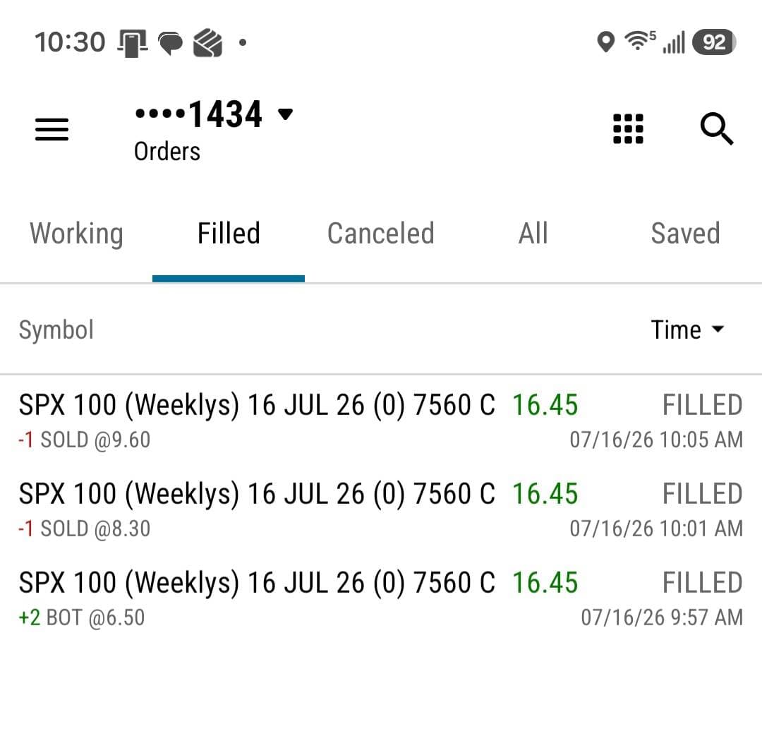 Evilbug33 realized profit screenshot