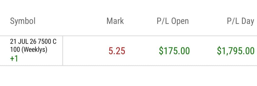 Evilbug33 realized profit screenshot