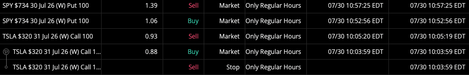 Raptor72 realized profit screenshot