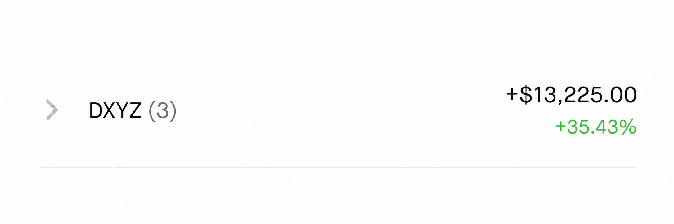 wellness realized profit screenshot