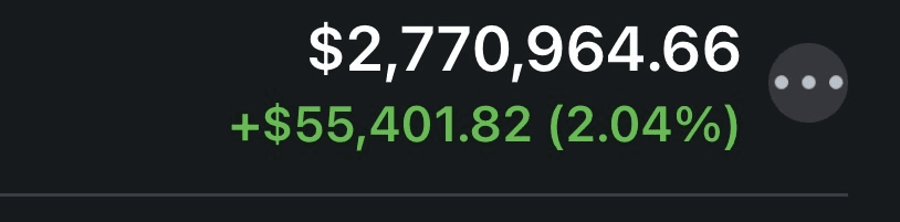 zac realized profit screenshot
