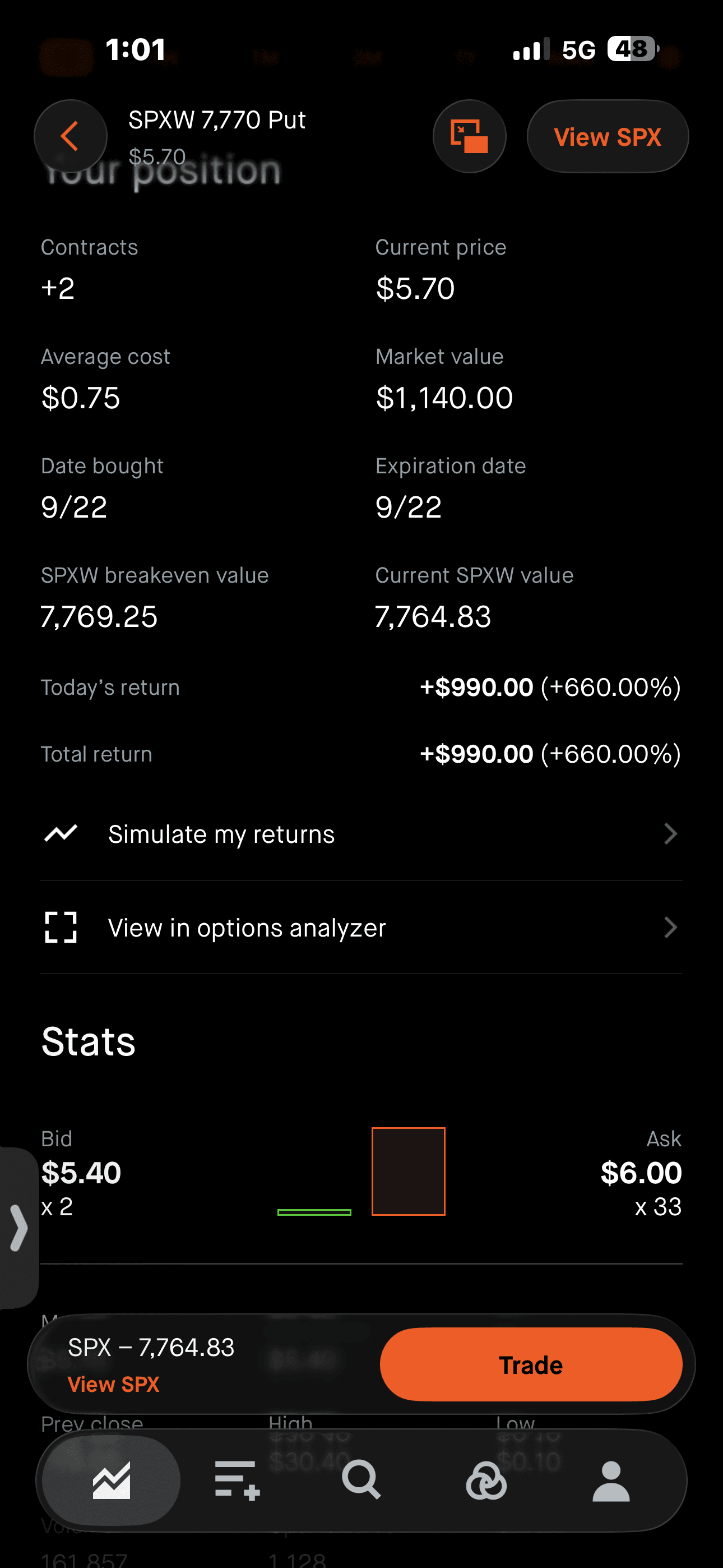 coolguy760 realized profit screenshot